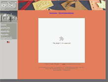 Tablet Screenshot of gebe.de